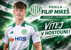 Sokol posiluje ofenzivu. Do Hostouně přichází Filip Mikeš Sokol posiluje ofenzivu. Do Hostouně přichází Filip Mikeš