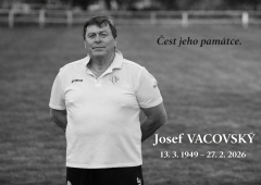 Zemřel Josef Vacovský. Výrazná osobnost hostouňského fotbalu Zemřel Josef Vacovský. Výrazná osobnost hostouňského fotbalu