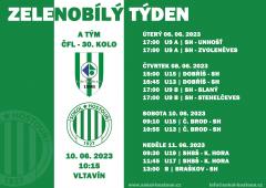 Zelenobílý týden > 05. 06. - 11. 06. 2023