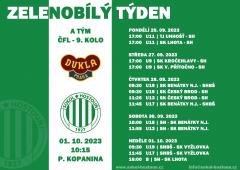 Zelenobílý týden > 25. 09. - 01. 10. 2023