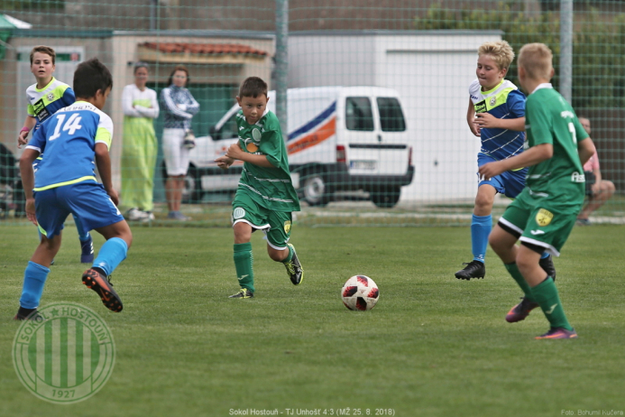 Hostouň - Unhošť 4:3 (U13)